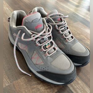 Aggressor Women's Steel Toe Steel Plate Low Cut Freshtech Safety Hiking Shoes
